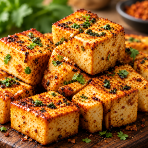 Tawa Fry (Marinated Tofu)